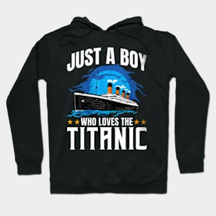 Boys who just love the RMS Titanic Hoodie